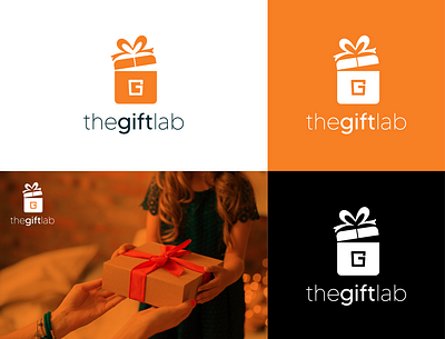 Gift Shop Logo branding gift box logo gift shop logo minimalist logo