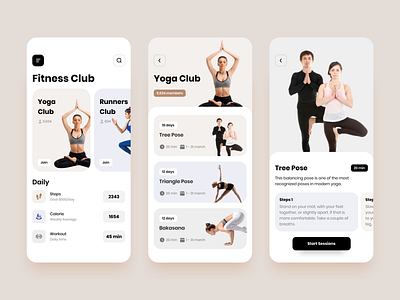 Fitness Club app fitness healthfirst mental stress yoga yogaapp yogaforhealth