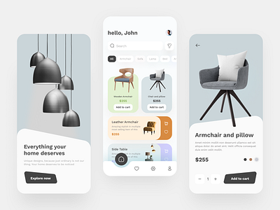 Furniture - App Design