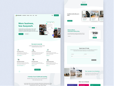 Agency Landing Page