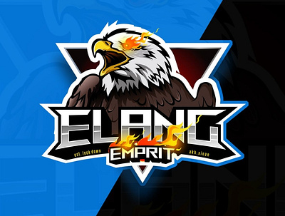 Elang Emprit 1 by Xeenan Studio animal art design logo mascot character mascot design mascot logo mascotlogo vector