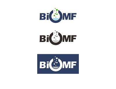 BioMF logo Design Concept design icon logo typography vector