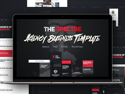 The Spectre design macaw photoshop seattle sketch template ui ux web webdesign