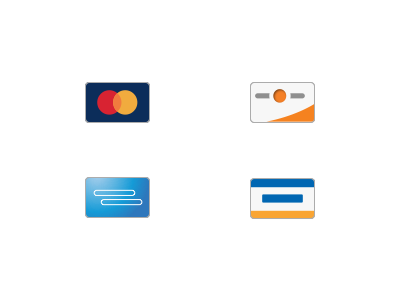 Minimal Credit Card Icons