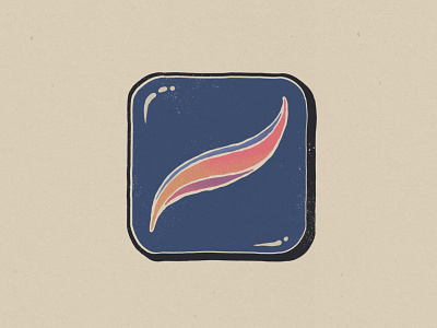 Vintage Procreate Icon