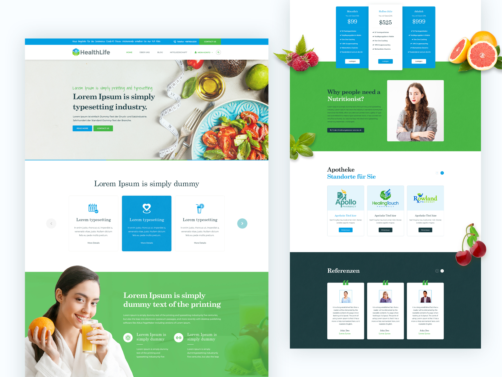 Healthy Food & Nutrition Branding by Parvez Mankad for Manektech on ...