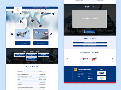 Air Show Event Ticket Booking Web UI Exploration