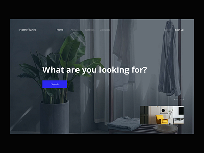 HomePlanet home page 1 web webdesign website design