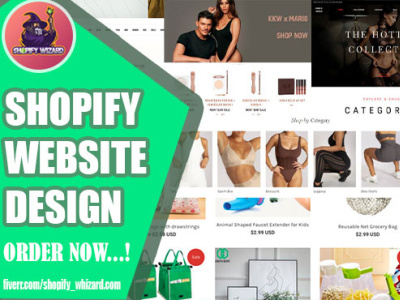 Shopify Website Design dropshipping store shopify shopify design shopify dropshipping shopify expert shopify store shopify website