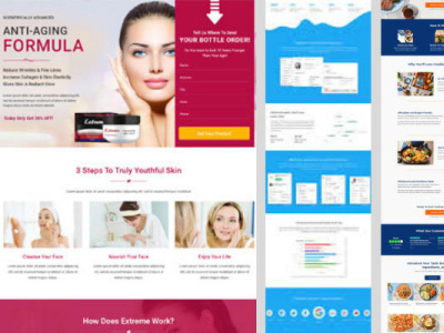 SHOPIFY LANDING PAGE landing page design landingpage shopify shopify landing page