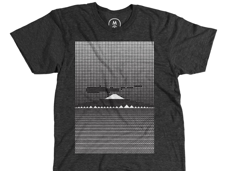 Mount Fuji T-shirt at Cotton Bureau by Stevco Naumoski on Dribbble