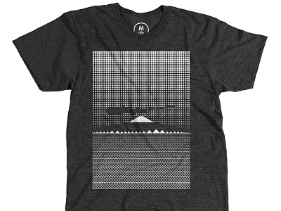 Mount Fuji T-shirt at Cotton Bureau fuji mount t shirt