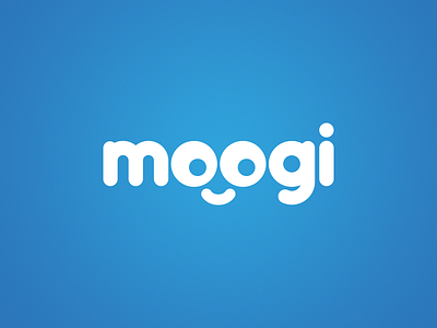 moogi logo design eyes logo moogi smiley soft