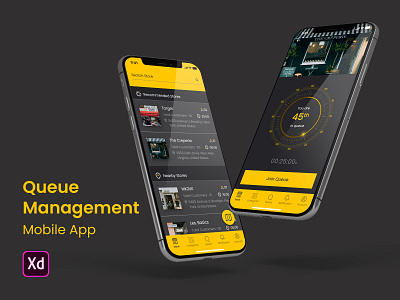 Queue management Application Design android app design app application branding concept design design interaction design ios app design mobile app design mobile ui ui ux