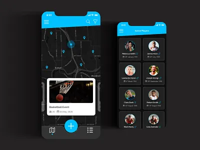 Athlete Community & Event Mobile App activity feed adidas athlete community event app fitness geo location geofence immunity minimalist mobile ui music app nike running race runners running app sports sweat uiux design wellness