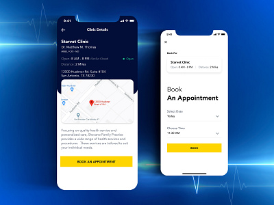 Doctor's Finding & Appointment App appointment appointment booking book appointment clean ui doctor app doctor appointment elegant design health app healthcare interaction design map minimal minimalist mobile app ui online medicine schedule schedule app scheduling ui design wellness