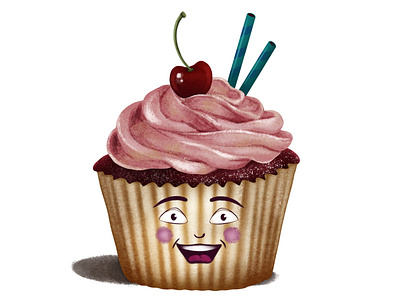 IMG 20200518 191352 417 art artist artwork cake cartoon character characterdesign children book illustration creative cute design drawing food illustraion kids illustration procreate smile sweety visual art