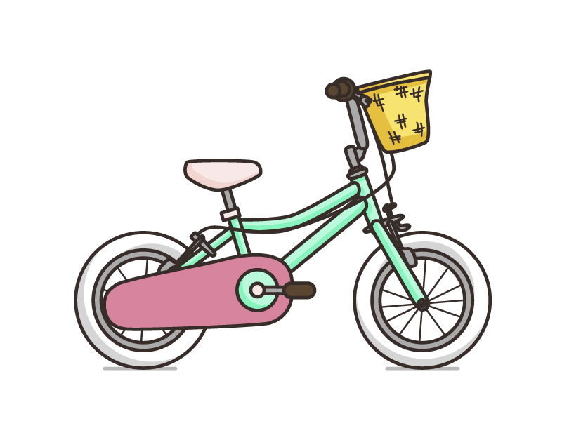 Little girl bike 02 by Cabaroc on Dribbble