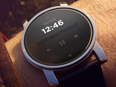 Smart Watch Concept Shot concept smart ui ux watch