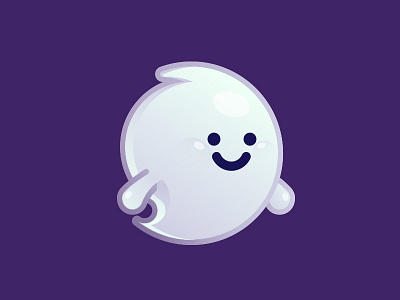 Ghost ghost illustration sticker