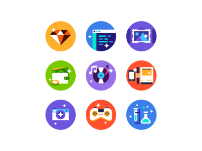 Panda Category Icons