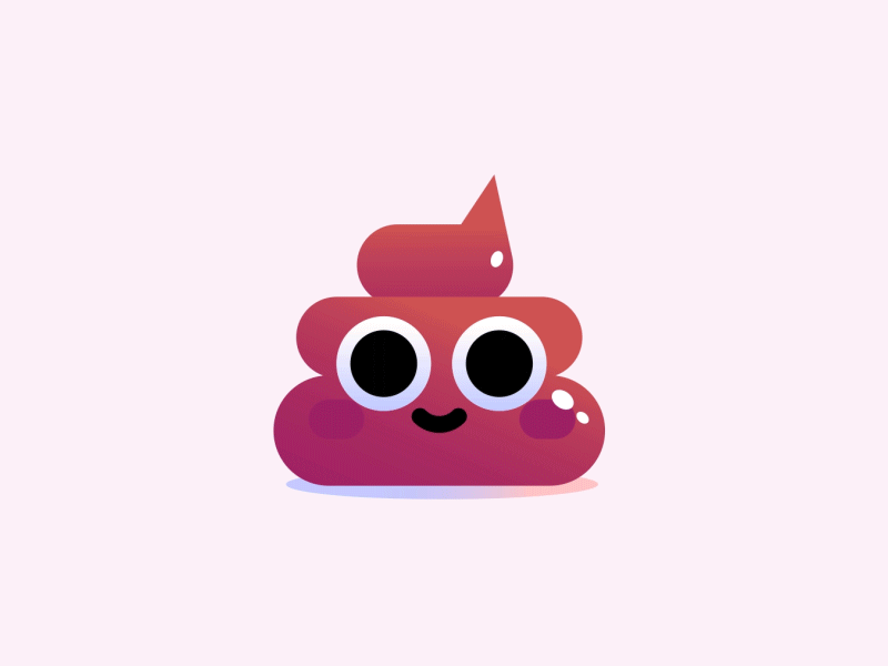 Gummy Monsters - Poop! cute icon illustration imessage poop sticker stickerplace