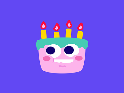 Age verification animation - Bunch age verification animation app birthday bunch cake character chat illustration video