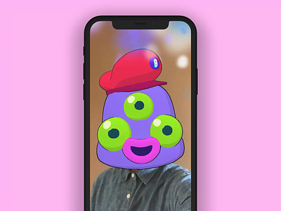 Snapchat AR Filter for Bunch app bunch chat face filter filter gamer lens mobile video