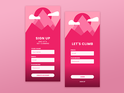 Daily UI #1 Sign Up