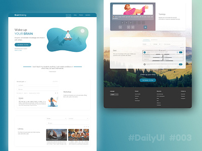 Daily UI 003 - Landing Page