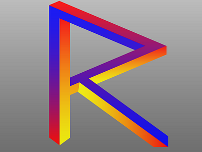 The Letter R art branding dailylogochallenge design icon illustration illustrator logo typography