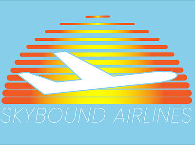 Airline art branding dailylogochallenge design graphic design icon illustration illustrator logo typography