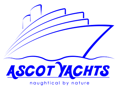 Ascot Yachts boat branding dailylogochallenge design graphic design illustration illustrator logo typography yacht