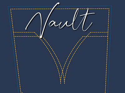 vault art branding clothing dailylogochallenge design graphic design illustration illustrator logo typography