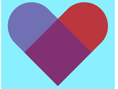 heart app icon app branding dailyui design graphic design heart illustrator minimal ui ui design vector web