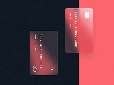 Bank card design