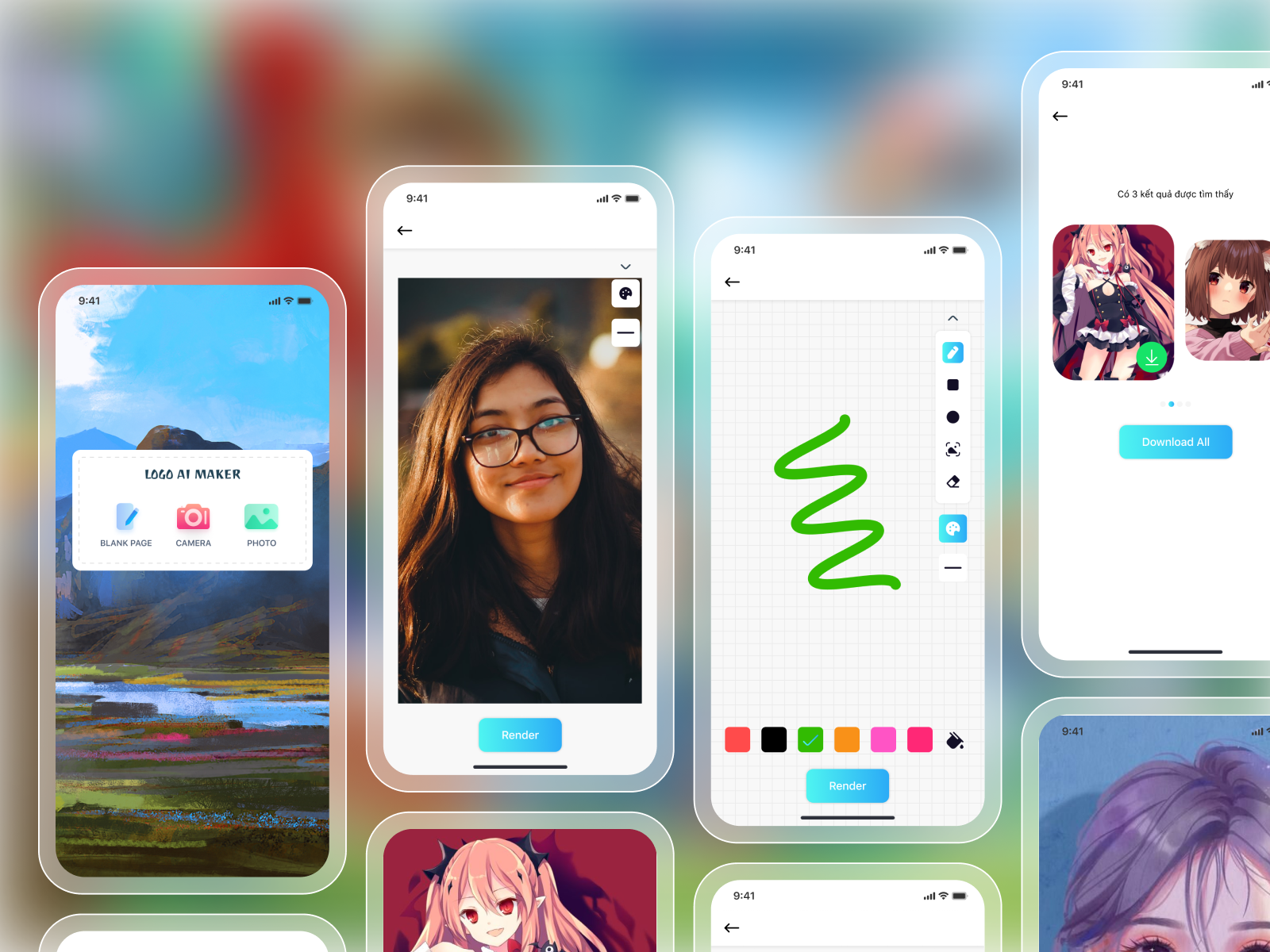 EDIT PHOTO/DRAW LOGO AI MAKER by NA on Dribbble