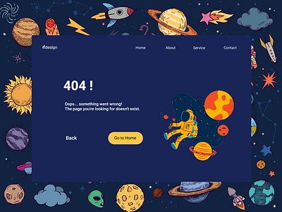 Daily ui 008 404 Error page