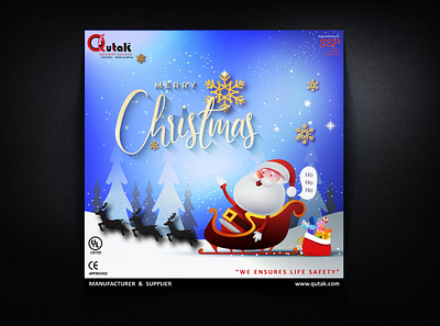 Branding: Merry Christmas social media banners