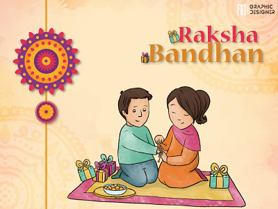 Branding: Happy Raksha Bandhan branding and identity branding concept branding design raksha bandhan