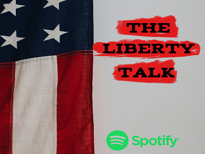 the liberty Talk album art cover cover artwork cover design design flat typography