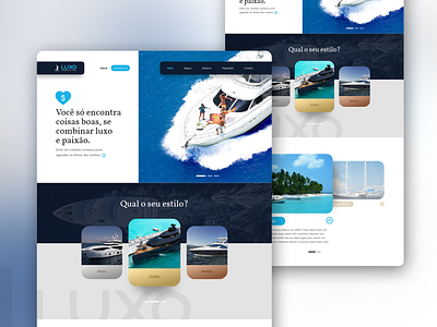 Yacht Rentals Landing Page