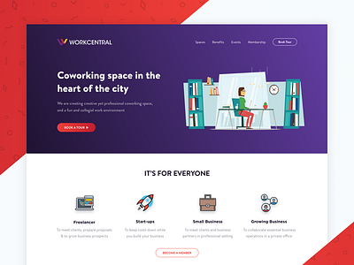 Workcentral Landing Page