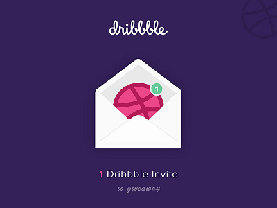 Dribbble Invite dribbble dribbble invite giveaway invitation invite
