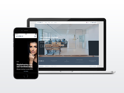 Corporate website corporate responsive webdesign website