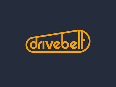Drivebelt branding design drivebelt graphic design identity logo logotype symbol лого логотип