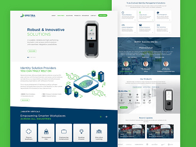 Spectra Biometric Attendance System | Access Control System