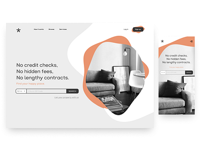 APARTMNT - Landing page