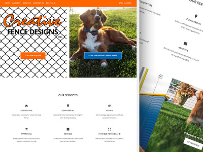 Creative Fence Site Design css3 html5 studiopress wordpress