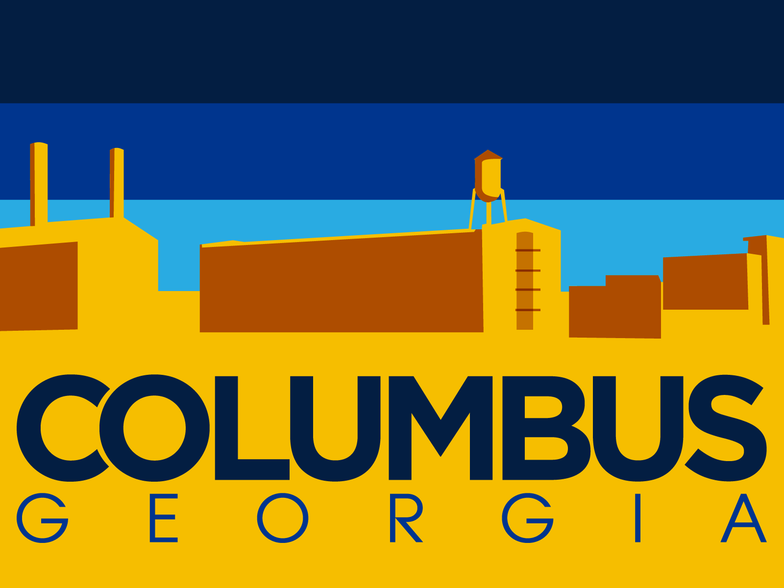 Columbus, Patch by Alan Smith on Dribbble